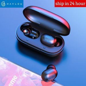Haylou GT1 TWS Fingerprint Touch Bluetooth Earphones, HD Stereo Wireless Headphones,Noise Cancelling Gaming Headset(China)