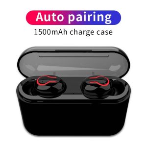HBQ Bluetooth 5.0 Earphones Portable TWS Wireless In-ear 3D Stereo Sound With Mic Handsfree Sports Earbuds Auto Pairing Headset(China)